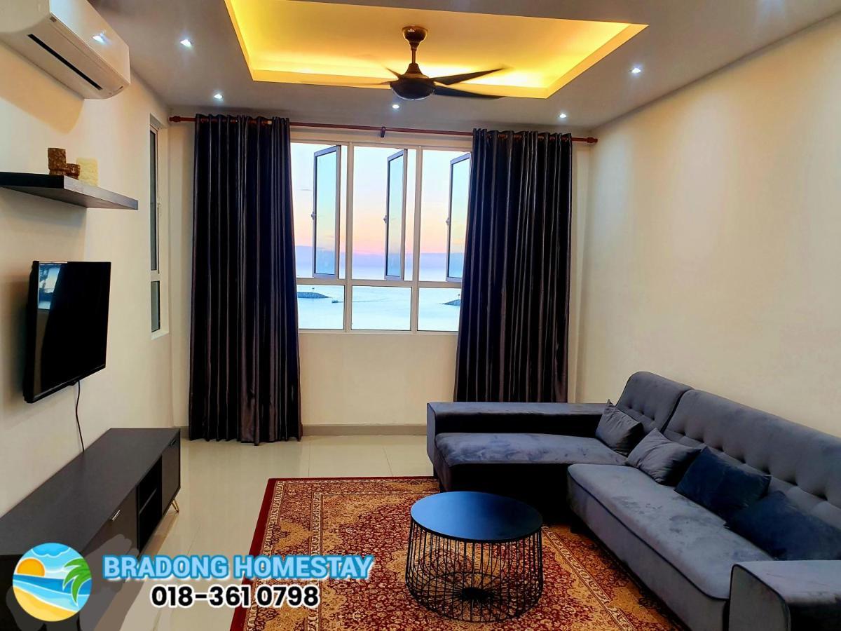Bradong Homestay - Musllm Only, 3 Queen Bedrooms, Seaview, Infinity Pool, Gym, Near Drawbridge & Ktcc Mall Κουάλα Τερενγκάνου Εξωτερικό φωτογραφία